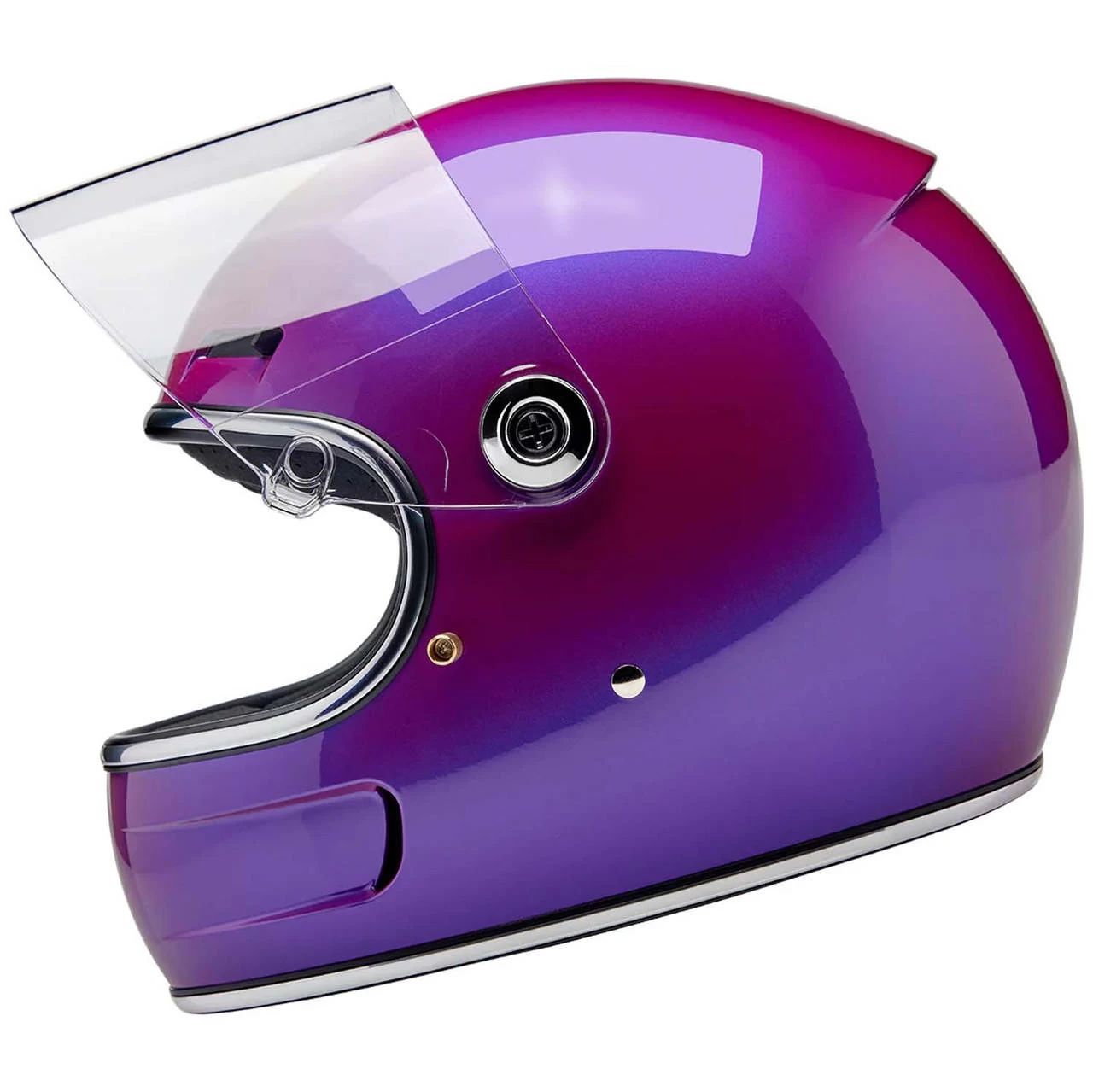 Biltwell - Gringo SV Helmet - Metallic Grape 2 Biltwell - Gringo SV Helmet - Metallic Grape - Image 2