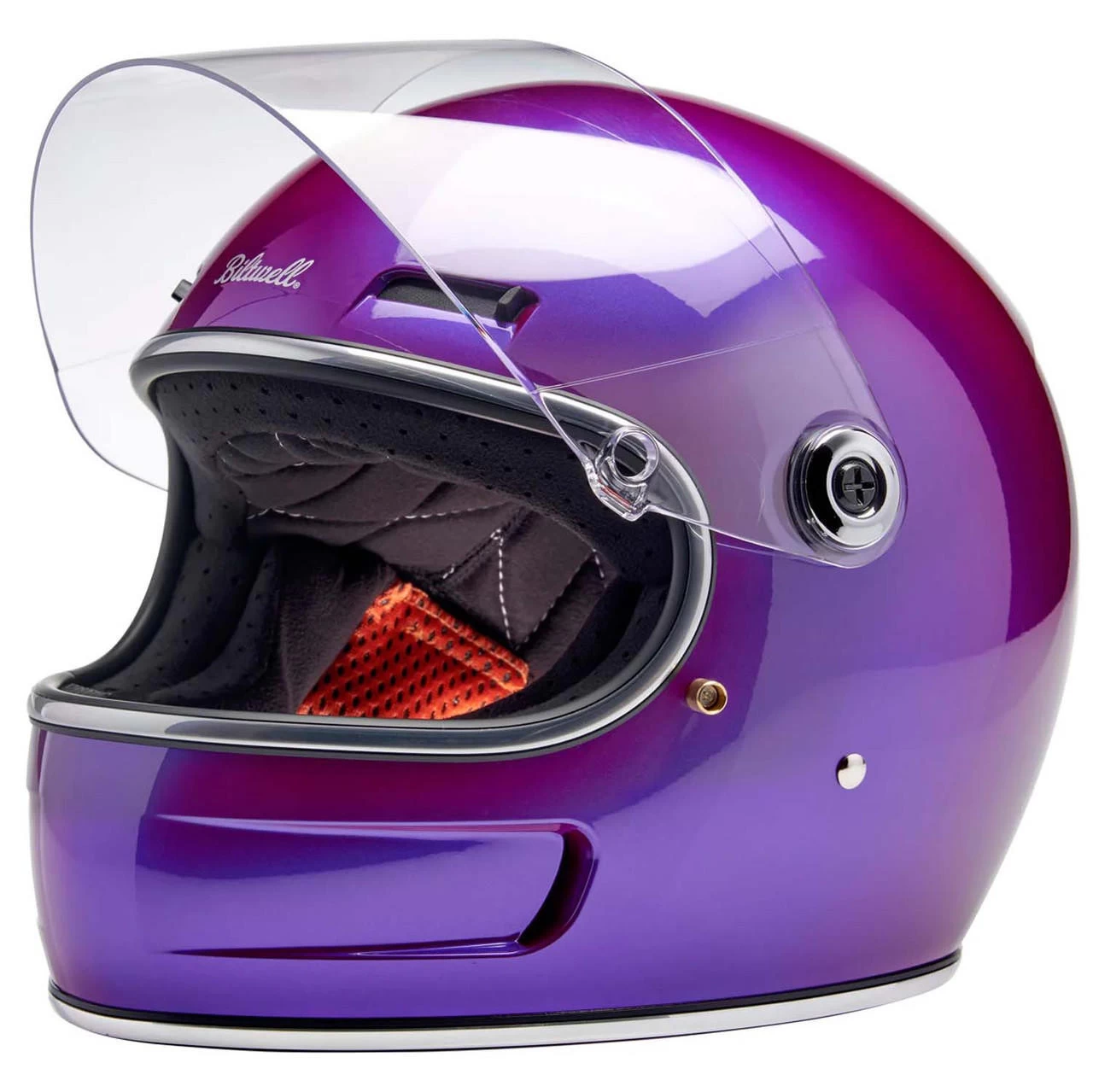 Biltwell - Gringo SV Helmet - Metallic Grape 3 Biltwell - Gringo SV Helmet - Metallic Grape - Image 3