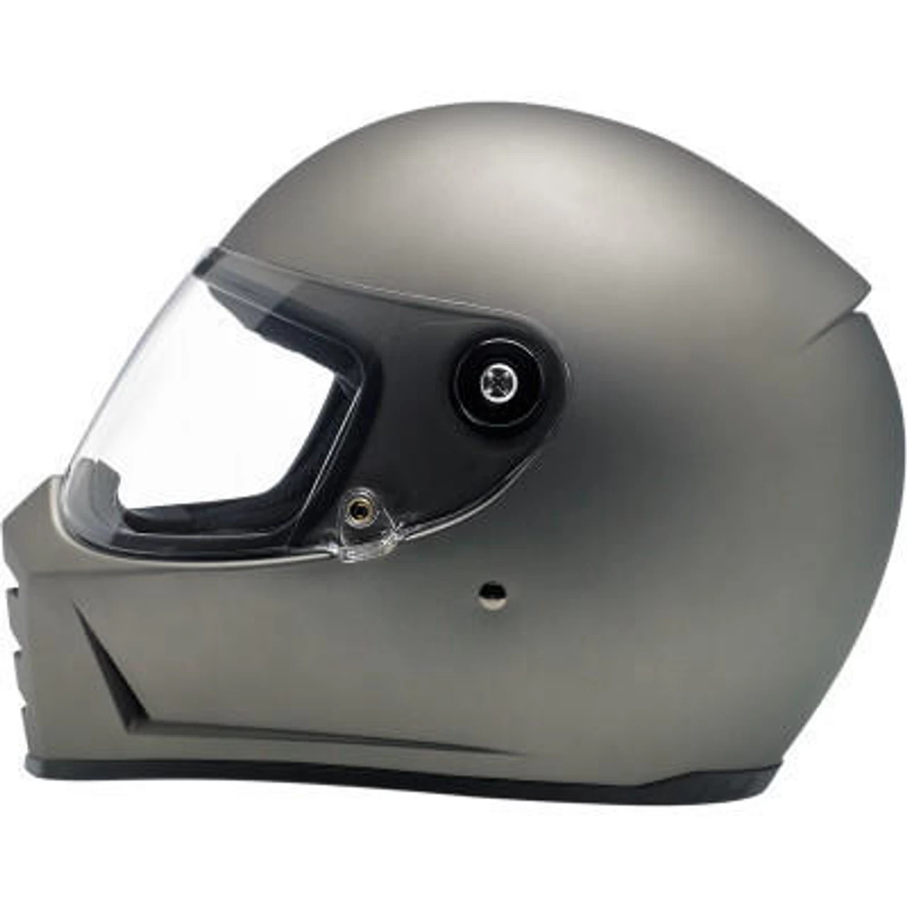 Biltwell Lane Splitter Full Face Helmet - Flat Titanium 2 Biltwell Lane Splitter Full Face Helmet - Flat Titanium - Image 2