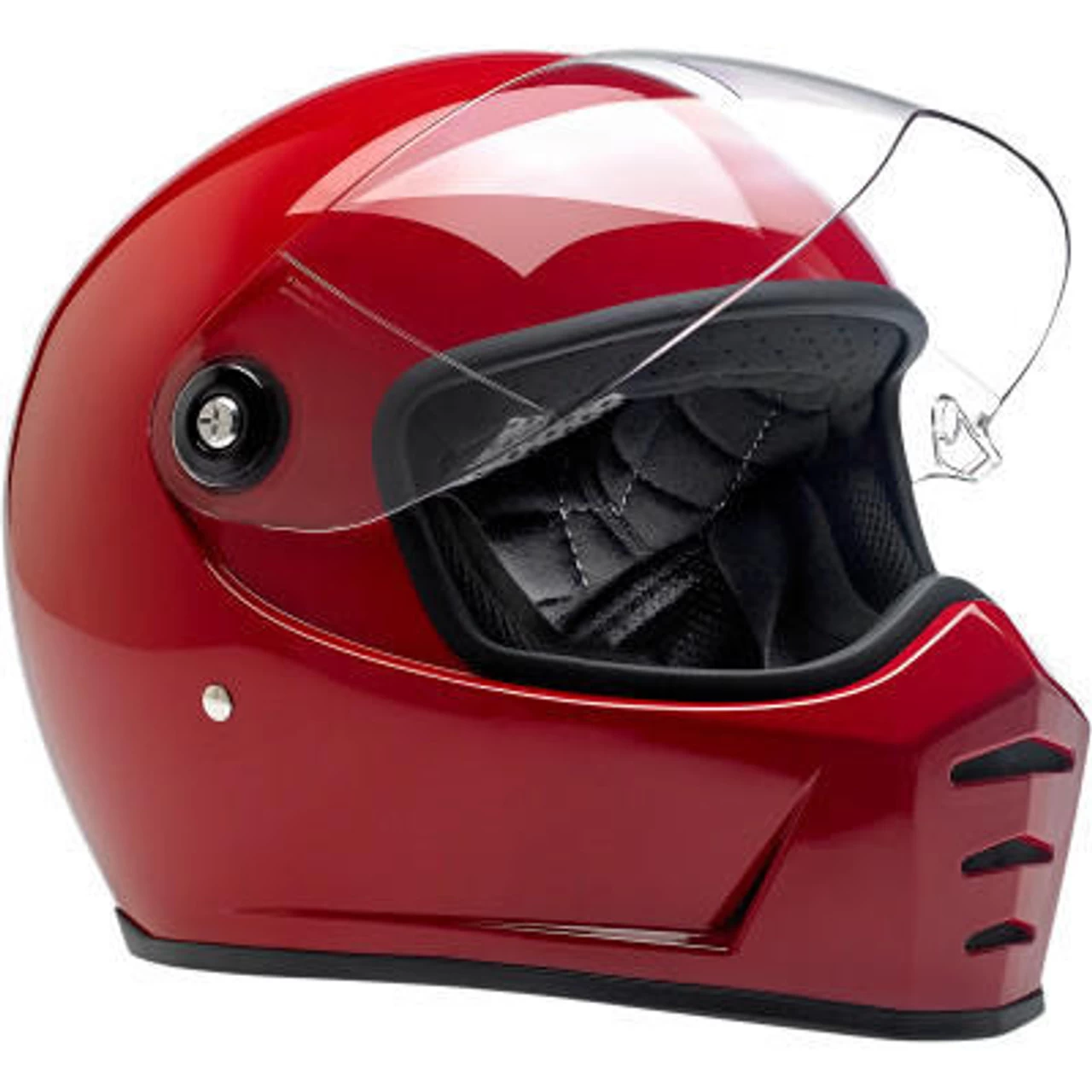 Biltwell Lane Splitter Full Face Helmet - Gloss Blood Red 3 Biltwell Lane Splitter Full Face Helmet - Gloss Blood Red - Image 3