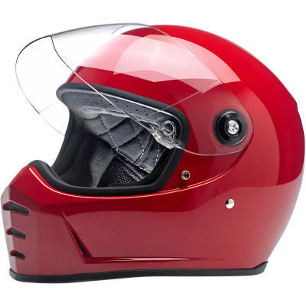 Biltwell Lane Splitter Full Face Helmet - Gloss Blood Red 6 Biltwell Lane Splitter Full Face Helmet - Gloss Blood Red - Image 6