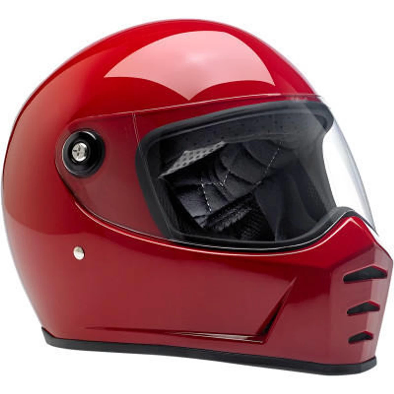 Biltwell Lane Splitter Full Face Helmet - Gloss Blood Red 7 Biltwell Lane Splitter Full Face Helmet - Gloss Blood Red - Image 7