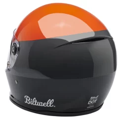 Biltwell Lane Splitter Helmet - Orange, Gray & Black 9 Biltwell Lane Splitter Helmet - Orange, Gray & Black -Next stop, Motorcycle riding. biltwell lane splitter helmet orange gray and black 17463.1690491623