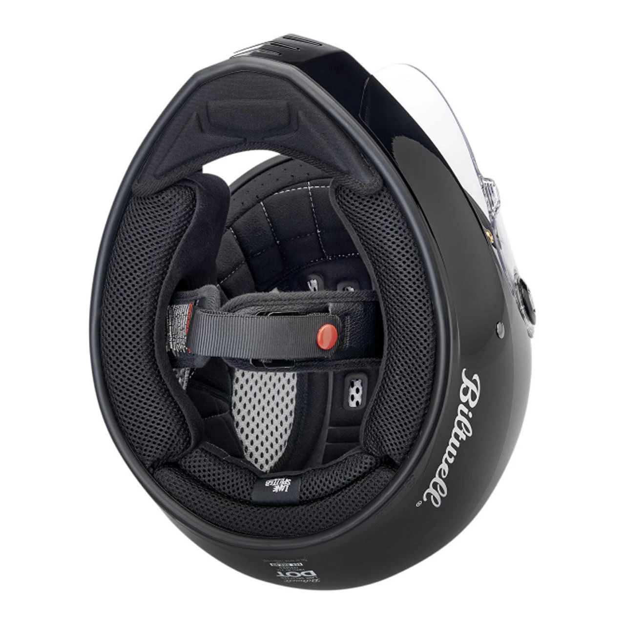 Biltwell Lane Splitter Helmet - Orange, Gray & Black 4 Biltwell Lane Splitter Helmet - Orange, Gray & Black - Image 4