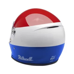 Biltwell Lane Splitter Helmet - Red, White & Blue -Next stop, Motorcycle riding. biltwell lane splitter helmet red white and blue 40149.1690490285