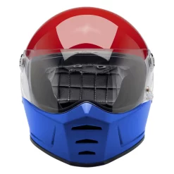 Biltwell Lane Splitter Helmet - Red, White & Blue -Next stop, Motorcycle riding. biltwell lane splitter helmet red white and blue 64026.1690491632