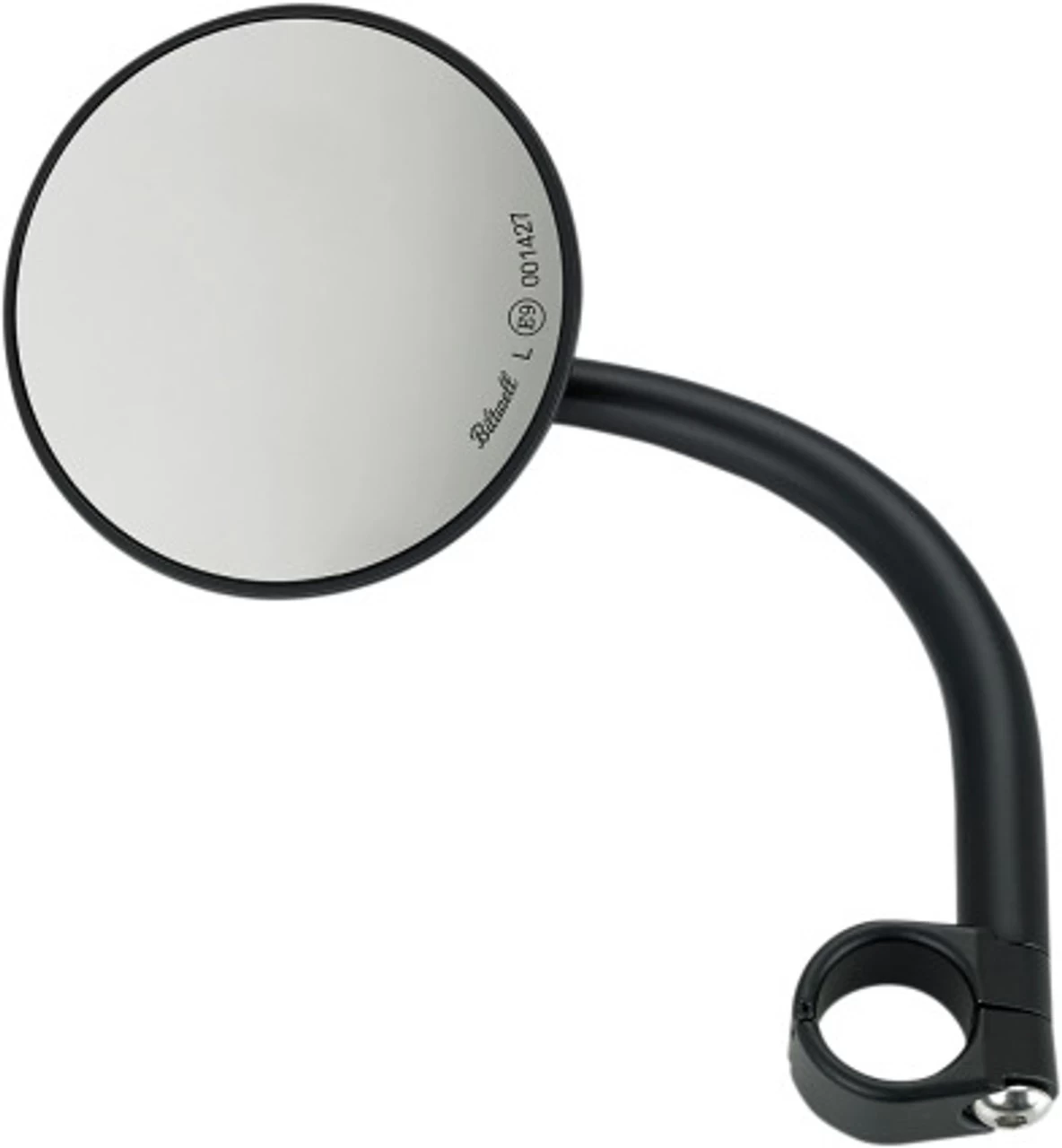 Biltwell Large Round Mirror With 1" Mount 1 Biltwell Large Round Mirror With 1" Mount