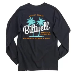 Biltwell - Palms Long Sleeve T-Shirt - Black