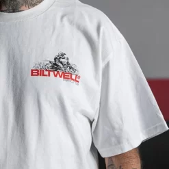 Biltwell - Spare Parts T-Shirt - White -Next stop, Motorcycle riding. biltwell spare parts t shirt white 34279.1690490739