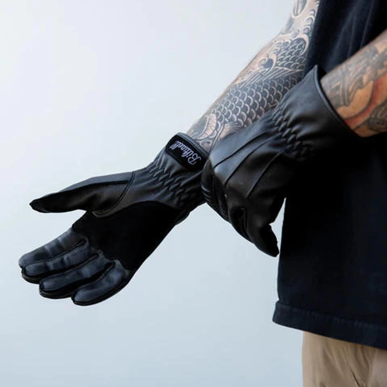Biltwell - Work Gloves 2.0 - Black 9 Biltwell - Work Gloves 2.0 - Black - Image 9