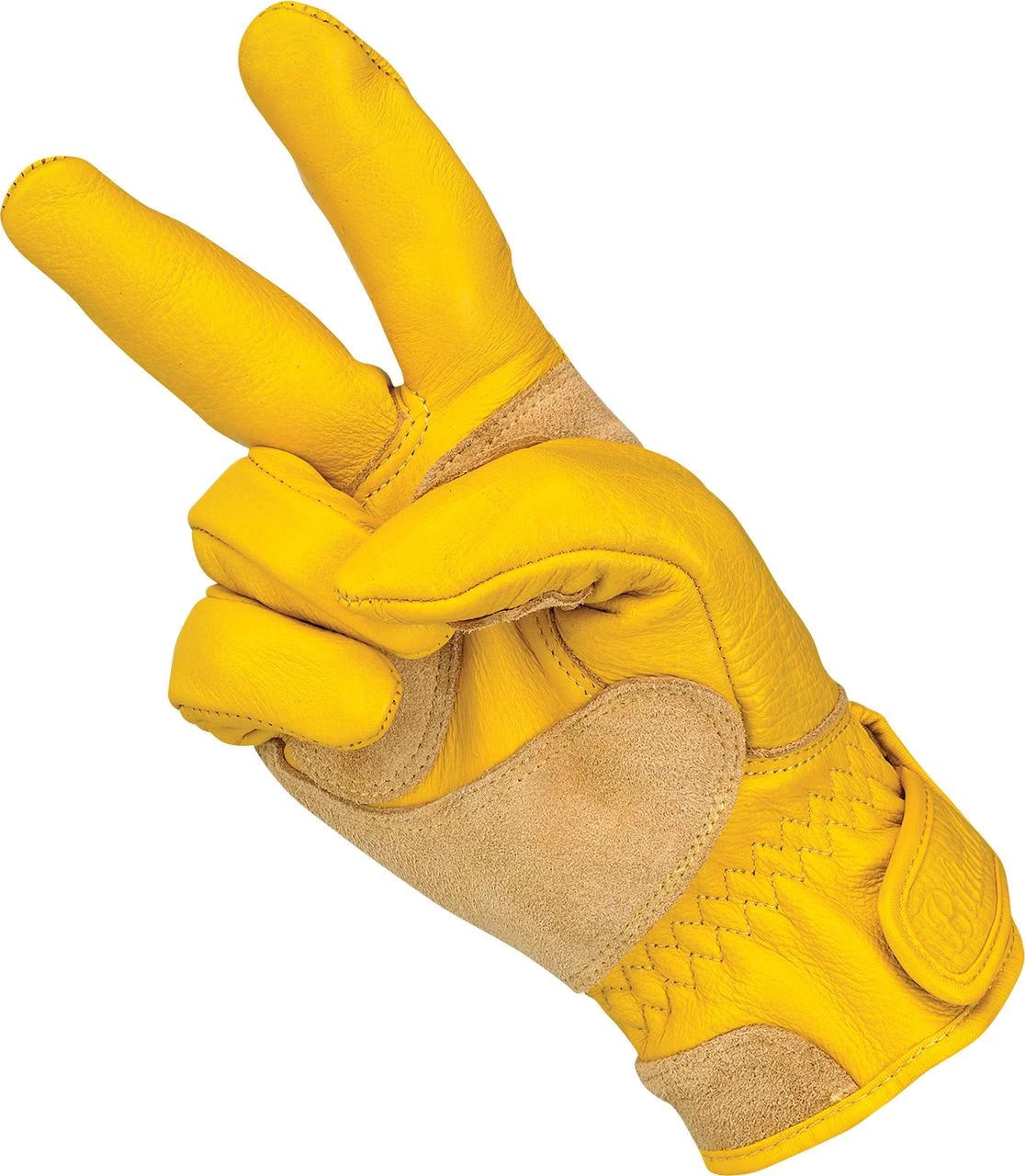 Biltwell - Work Gloves 2.0 - Gold 7 Biltwell - Work Gloves 2.0 - Gold - Image 7