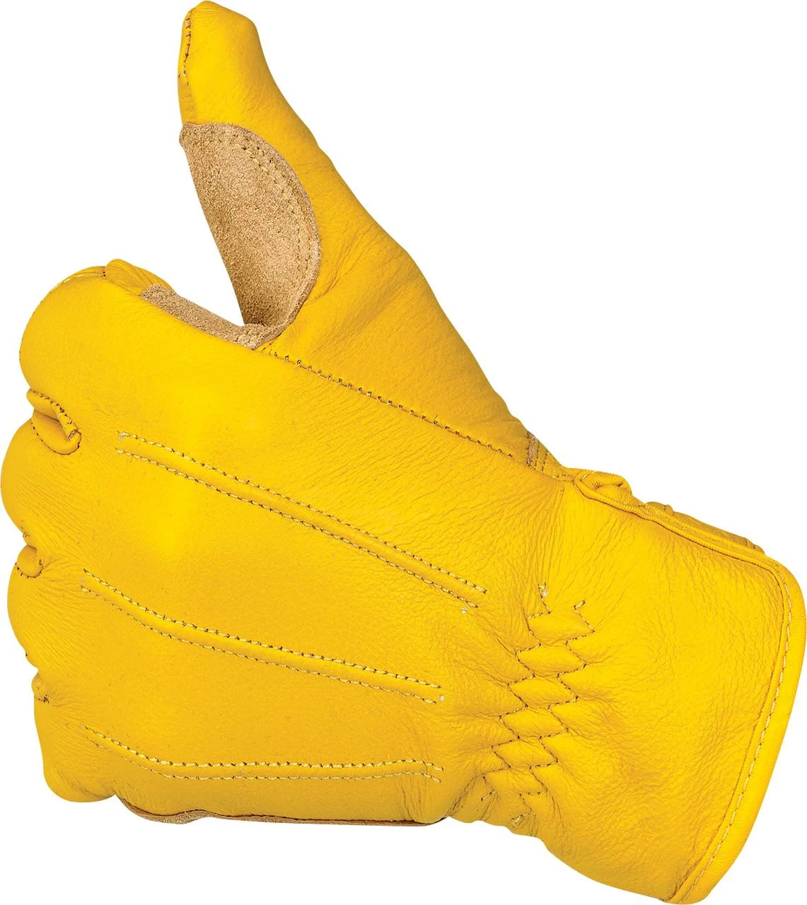 Biltwell - Work Gloves 2.0 - Gold 6 Biltwell - Work Gloves 2.0 - Gold - Image 6