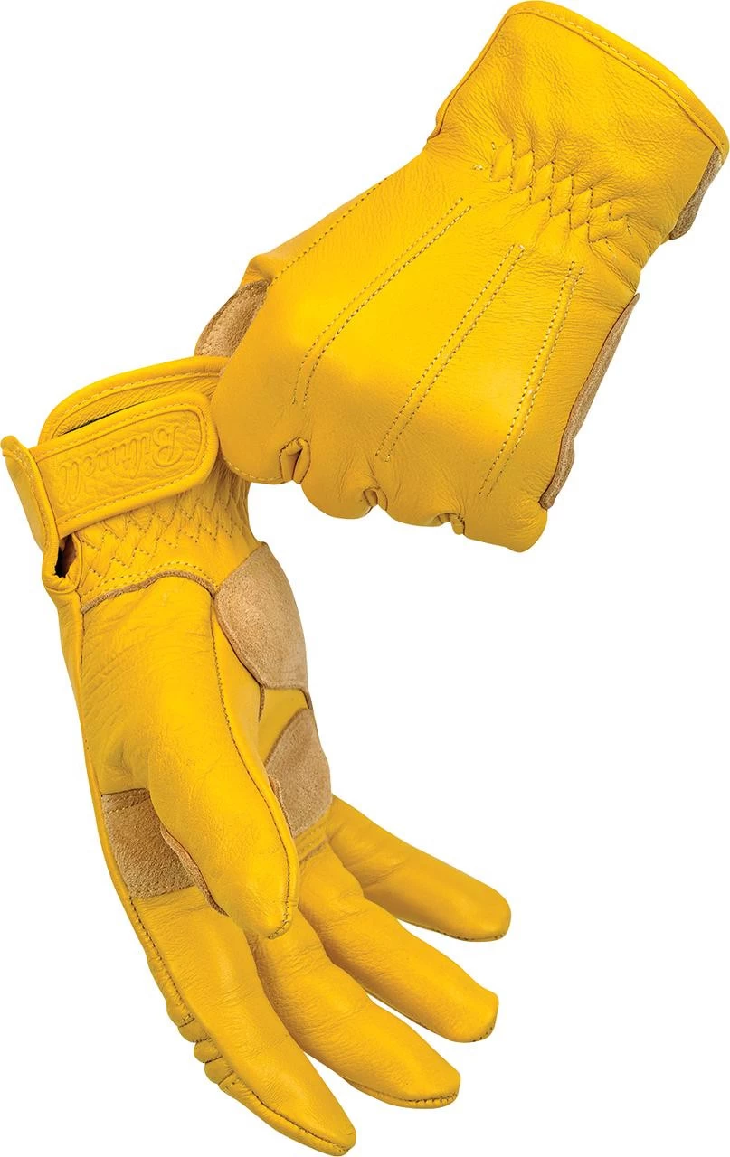 Biltwell - Work Gloves 2.0 - Gold 3 Biltwell - Work Gloves 2.0 - Gold - Image 3