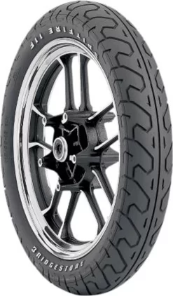 Bridgestone S11 Spitfire 100/90H-19 Front Tire - Raised White Lettering