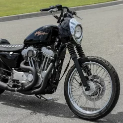 Burly Brand - 9" Black Powder Coat "The Jim" Bar -Next stop, Motorcycle riding. burly brand 9 black powder coat the jim bar 75646.1690488779