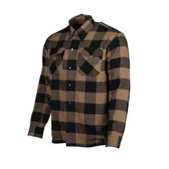Cortech The Bender Protective Riding Flannel - Brown/ 2XL (Open Box)