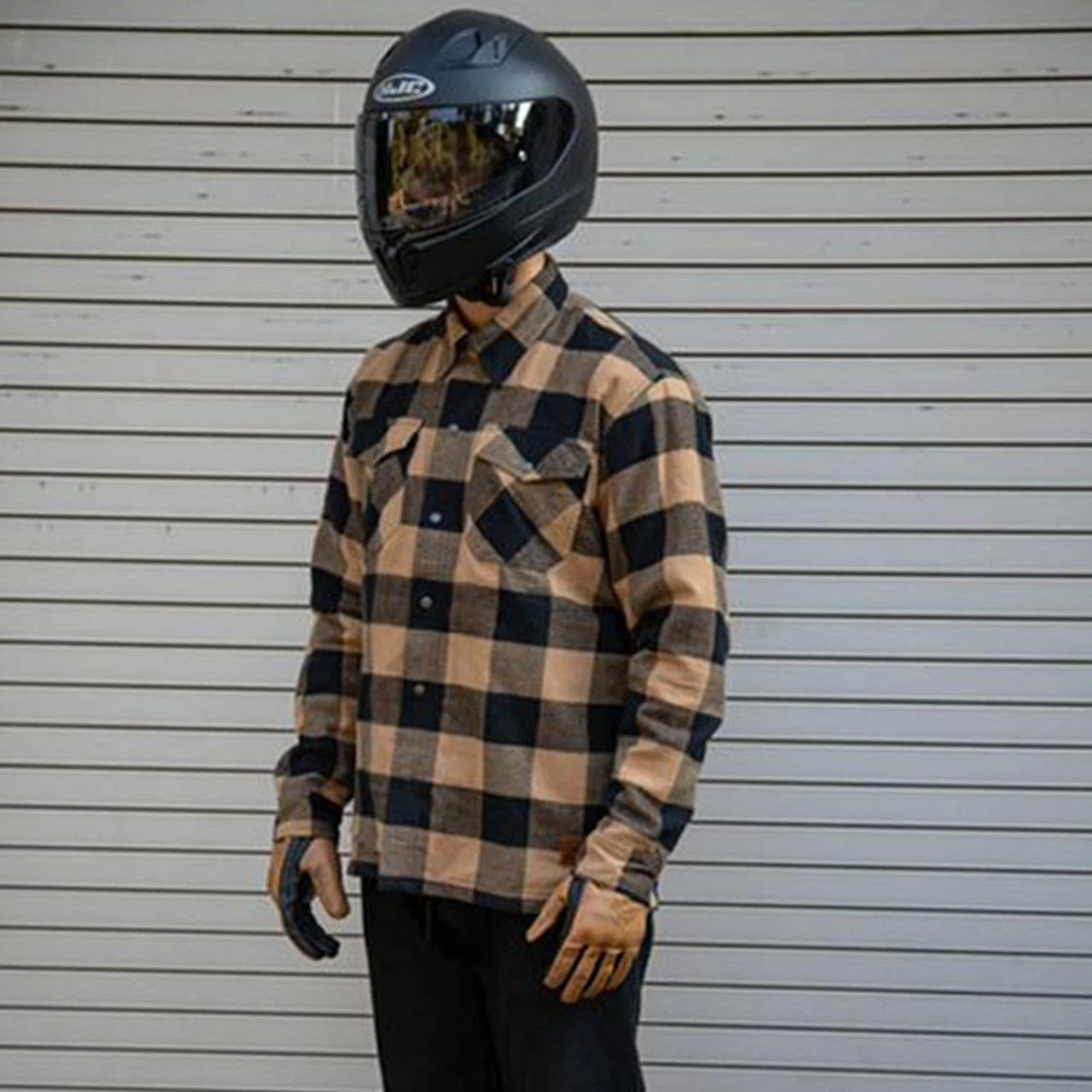 Cortech The Bender Protective Riding Flannel - Brown 2 Cortech The Bender Protective Riding Flannel - Brown - Image 2