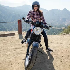 Cortech - The Misfit Women's Protective Riding Flannel - Red/Blue - Large (Open Box) -Next stop, Motorcycle riding. cortech the misfit womens protective riding flannel redblue large open box 56609.1700941143