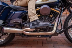 Cortech The Slayer Suede/ Leather High-Top Riding Shoe - Black/ Black -Next stop, Motorcycle riding. cortech the slayer suede leather high top riding shoe black black 21146.1691085310