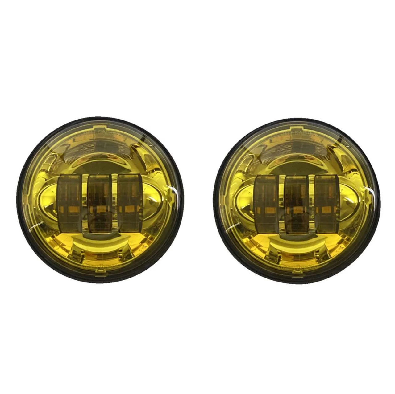 Custom Dynamics - 4.5" Yellow LED Passing Lamps 1 Custom Dynamics - 4.5" Yellow LED Passing Lamps