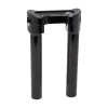 Deadbeat Customs 8" Forged Aluminum Handlebar Risers - Black