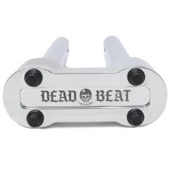 Deadbeat Customs 8" Moto Handlebar Risers Fits 1" Handlebars - Chrome -Next stop, Motorcycle riding. deadbeat customs 8 moto handlebar risers fits 1 handlebars chrome 42722.1690483313