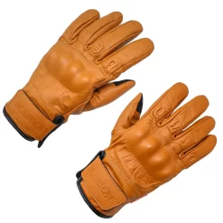 Deadbeat Customs - Brawler Leather Gloves - Tan