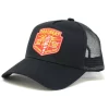 Deadbeat Customs Ignite Black Snapback W/ Curved Brim