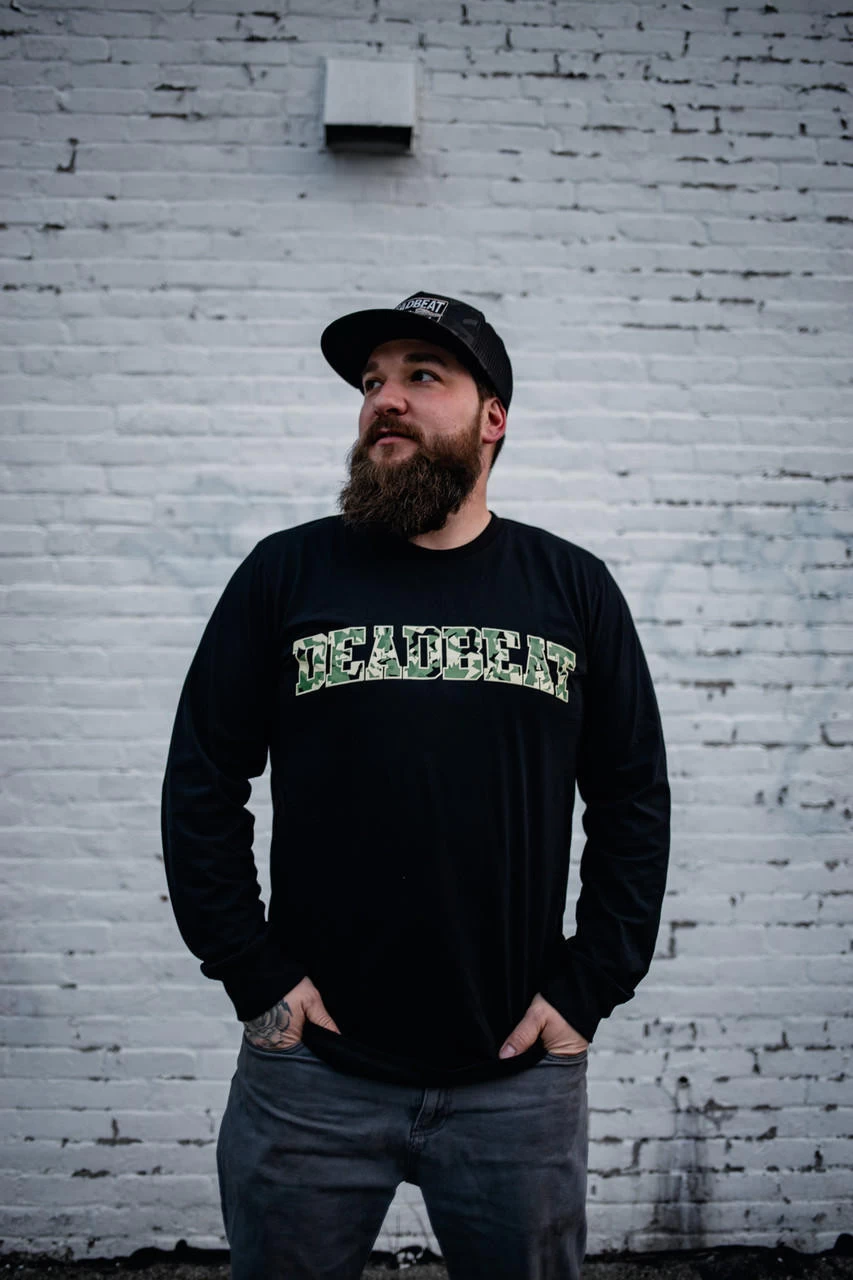 Deadbeat Customs Drop Out Longsleeve Shirt - Black 3 Deadbeat Customs Drop Out Longsleeve Shirt - Black - Image 3