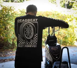 Deadbeat Customs Fast Forever Longsleeve Shirt - Black 7 Deadbeat Customs Fast Forever Longsleeve Shirt - Black -Next stop, Motorcycle riding. deadbeat customs fast forever longsleeve shirt black 42138.1697659097
