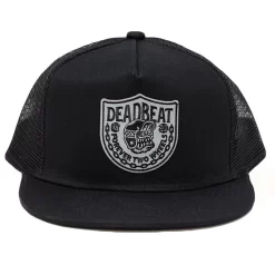 Deadbeat Customs - Forever Two Wheels Snapback Hat - Black