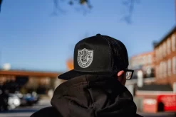 Deadbeat Customs - Forever Two Wheels Snapback Hat - Black -Next stop, Motorcycle riding. deadbeat customs forever two wheels snapback hat black 53372.1697659094