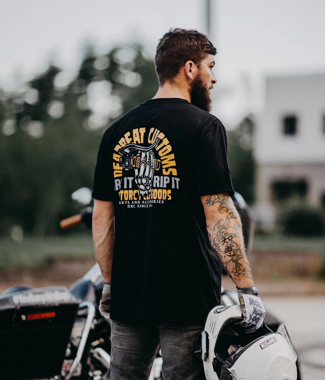 Deadbeat Customs Grip N Rip T-Shirt 3 Deadbeat Customs Grip N Rip T-Shirt - Image 3