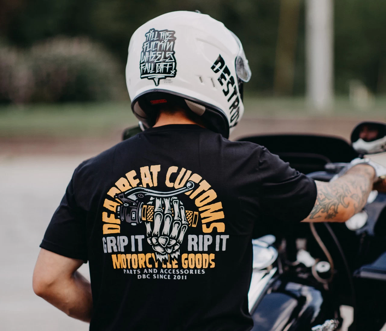 Deadbeat Customs Grip N Rip T-Shirt 4 Deadbeat Customs Grip N Rip T-Shirt - Image 4