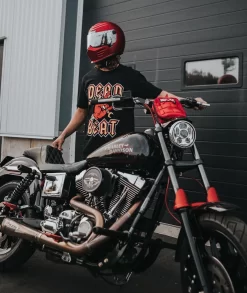 Deadbeat Customs Horns T-Shirt -Next stop, Motorcycle riding. deadbeat customs horns t shirt 59320.1697659159