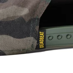 Deadbeat Customs Hunter Orange/Camo Snapback -Next stop, Motorcycle riding. deadbeat customs hunter orangecamo snapback 38896.1697659093