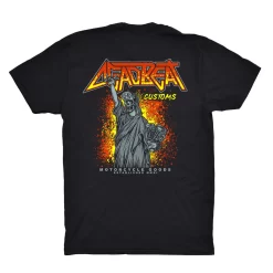Deadbeat Customs Liberty T-Shirt - Black