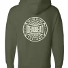 Deadbeat Customs Live Free Ride Free Sweatshirt - Olive