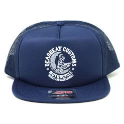 Deadbeat Customs Sparky Foam Snapback Hat - Blue