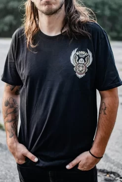 Deadbeat Customs Tribe Black T-Shirt -Next stop, Motorcycle riding. deadbeat customs tribe black t shirt 05700.1697659118