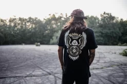 Deadbeat Customs Tribe Black T-Shirt -Next stop, Motorcycle riding. deadbeat customs tribe black t shirt 33673.1697659118