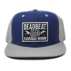 Deadbeat Customs Wrench Snapback - Navy/Grey
