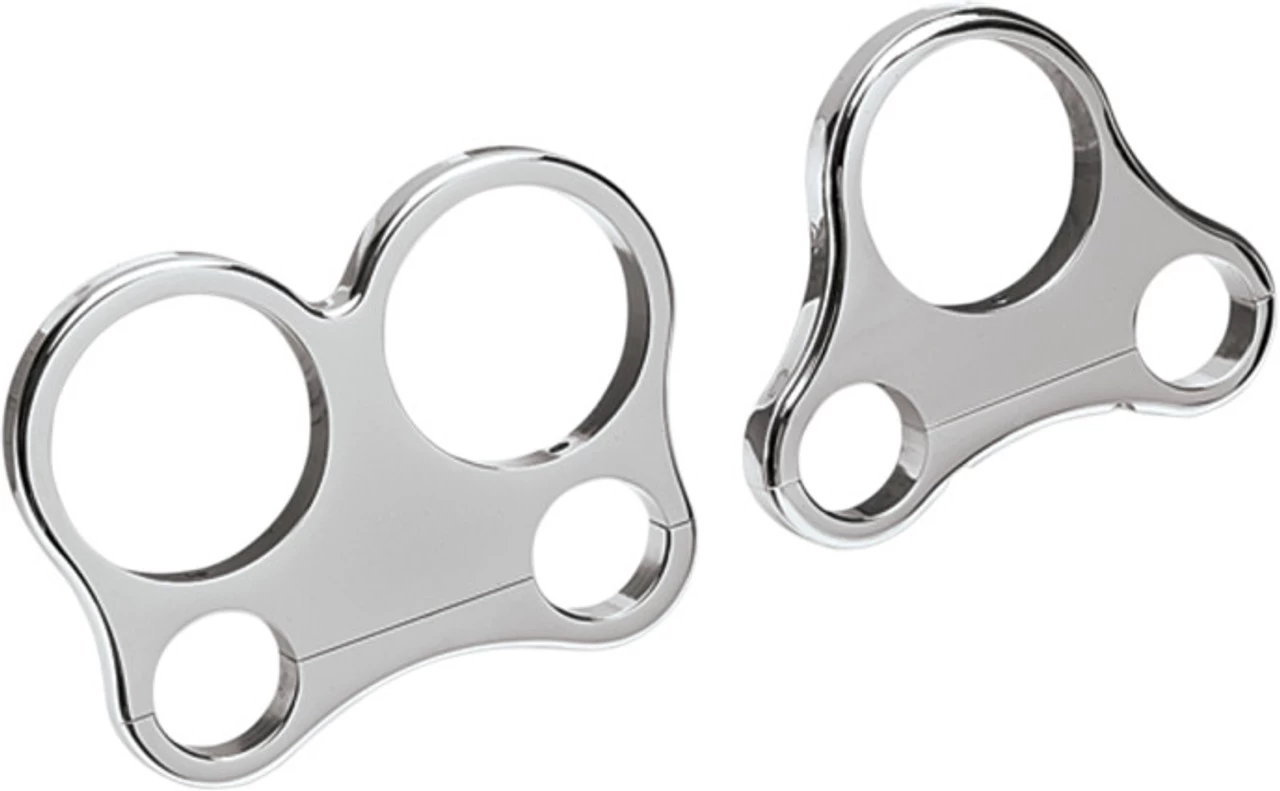 Drag Specialties 1-1/4" T-Bar Single Gauge Mount 8 Drag Specialties 1-1/4" T-Bar Single Gauge Mount - Image 8