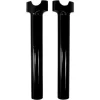 Drag Specialties 10" Buffalo Billet Aluminum Handlebar Risers - Black