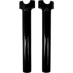 Drag Specialties 10" Buffalo Billet Aluminum Handlebar Risers - Black