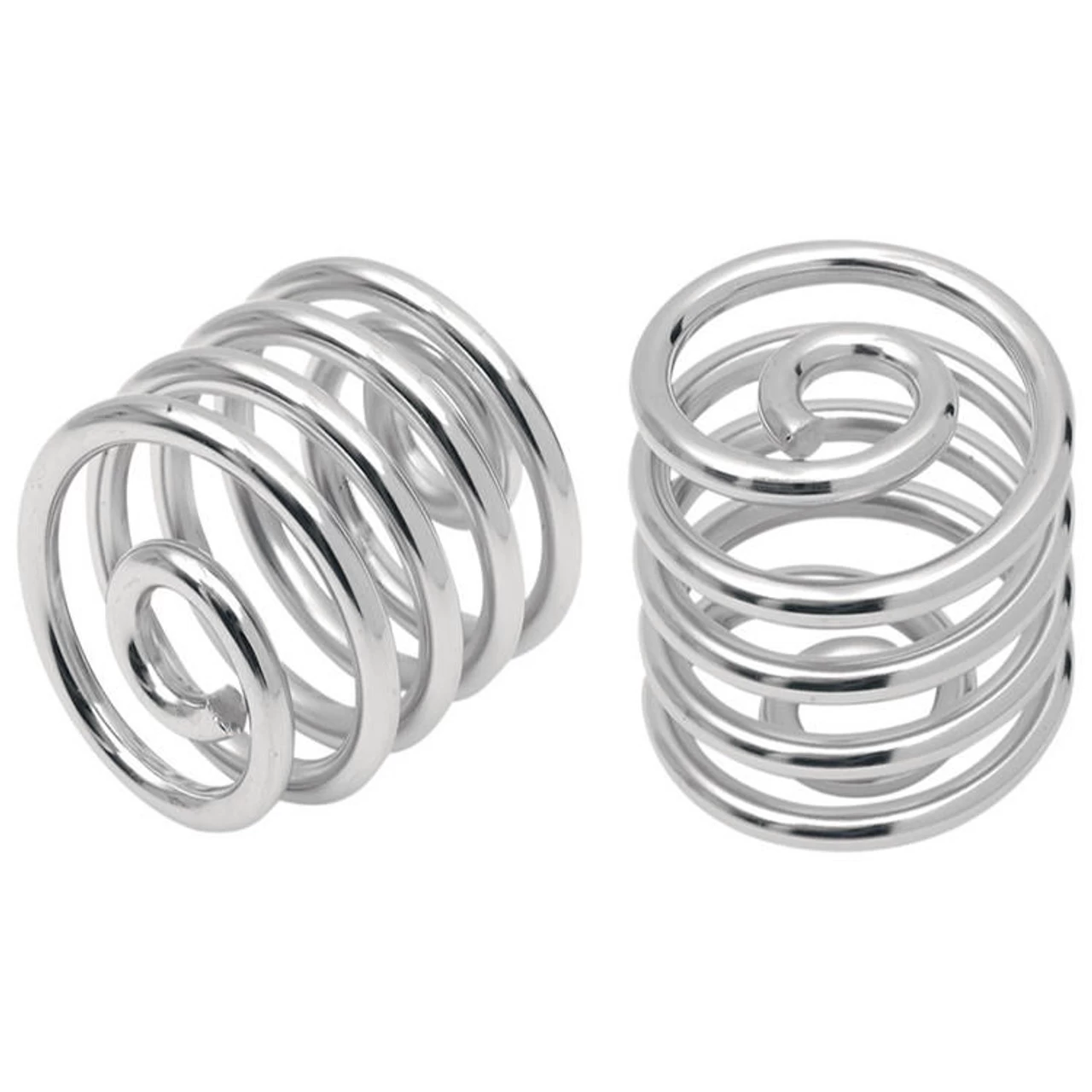 Drag Specialties - 2" Chrome Torison Seat Spring (pr.) 1 Drag Specialties - 2" Chrome Torison Seat Spring (pr.)