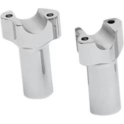 Drag Specialties 3" Buffalo Billet Aluminum Handlebar Risers - Chrome