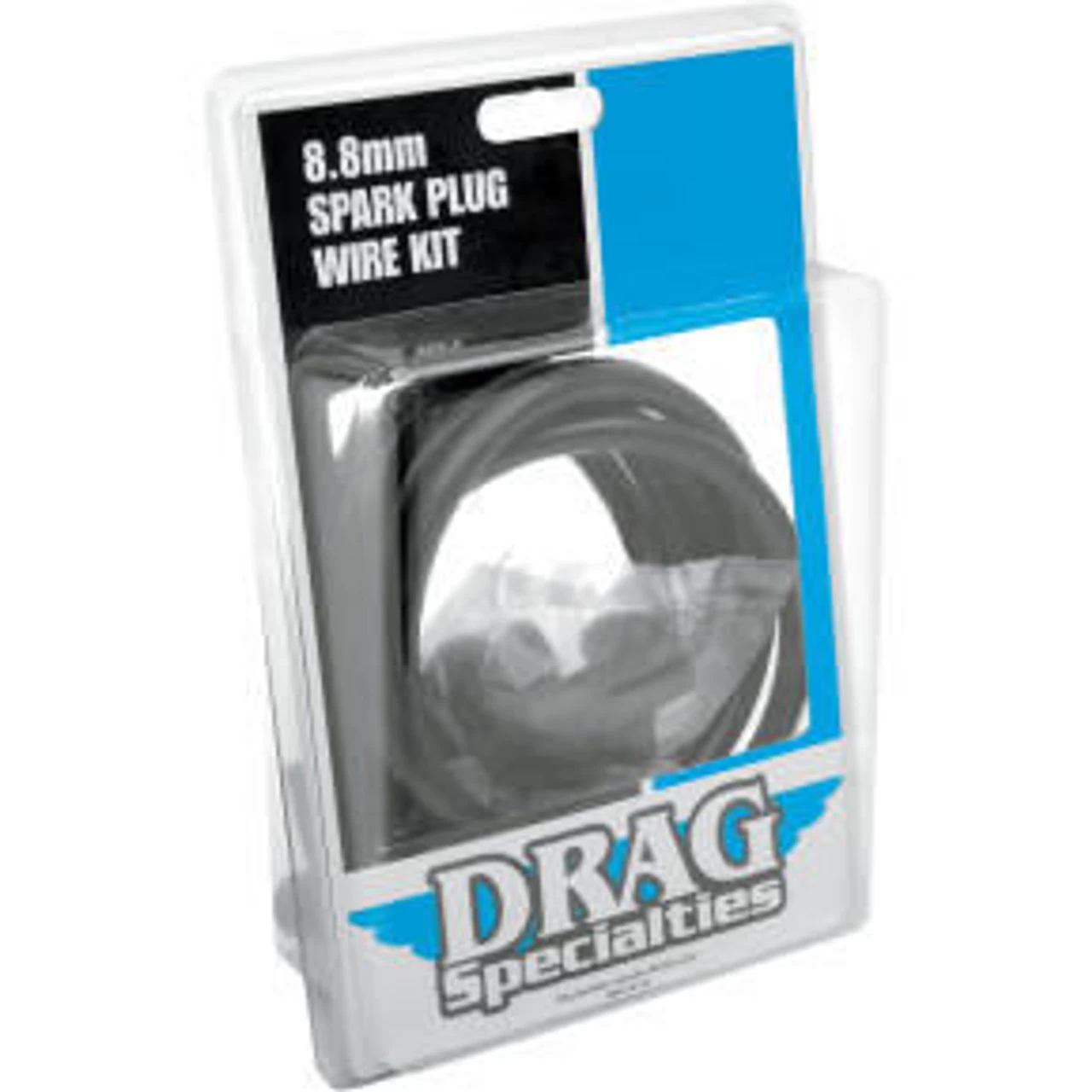 Drag Specialties - 8.8MM Spark Plug Wire Set Universal Fit Dual Plug W/ Two 40° Wires And Ends (Except Twin Cam) 2 Drag Specialties - 8.8MM Spark Plug Wire Set Universal Fit Dual Plug W/ Two 40° Wires And Ends (Except Twin Cam) - Image 2