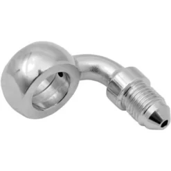 Drag Specialties Banjo Fitting - 12mm 90 Degree