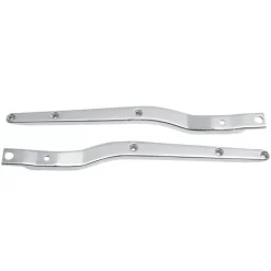 Drag Specialties - Chrome Stock-Style Rear Fender Struts Fits '58-'84 Harley FL Models W/o Saddlebag Mounting Holes Repl. OEM #s 59932-58 & 59932-77